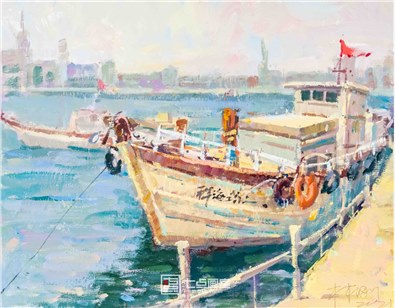 青岛写生——林刚老师色彩作品